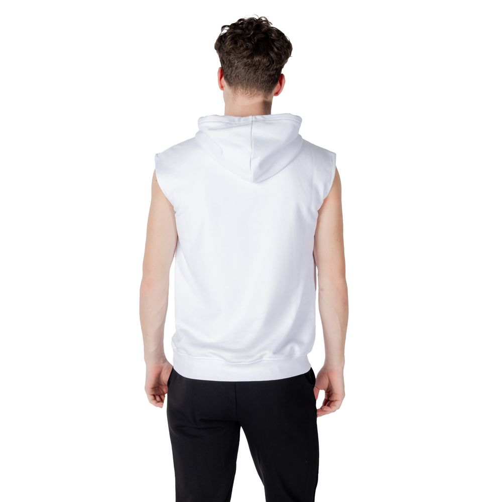 Icon White Cotton Hoody